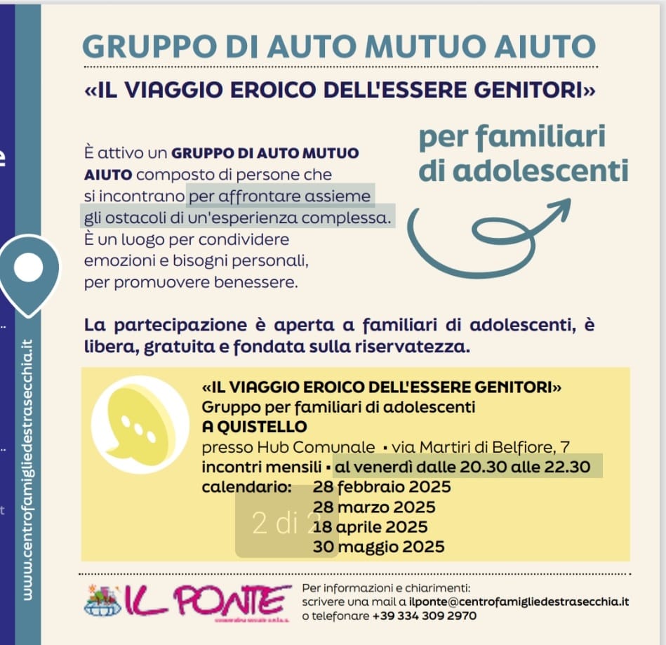 Famiglie con adolescenti, 4 incontri gratis per loro