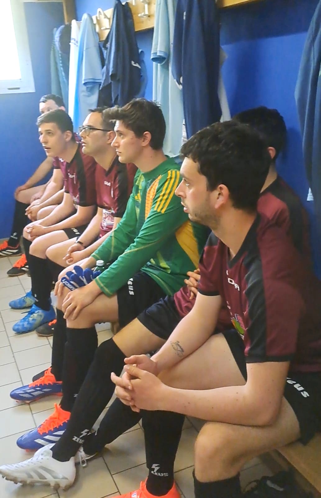 La nostra squadra di calcio in trasferta sull'Appennino modenese