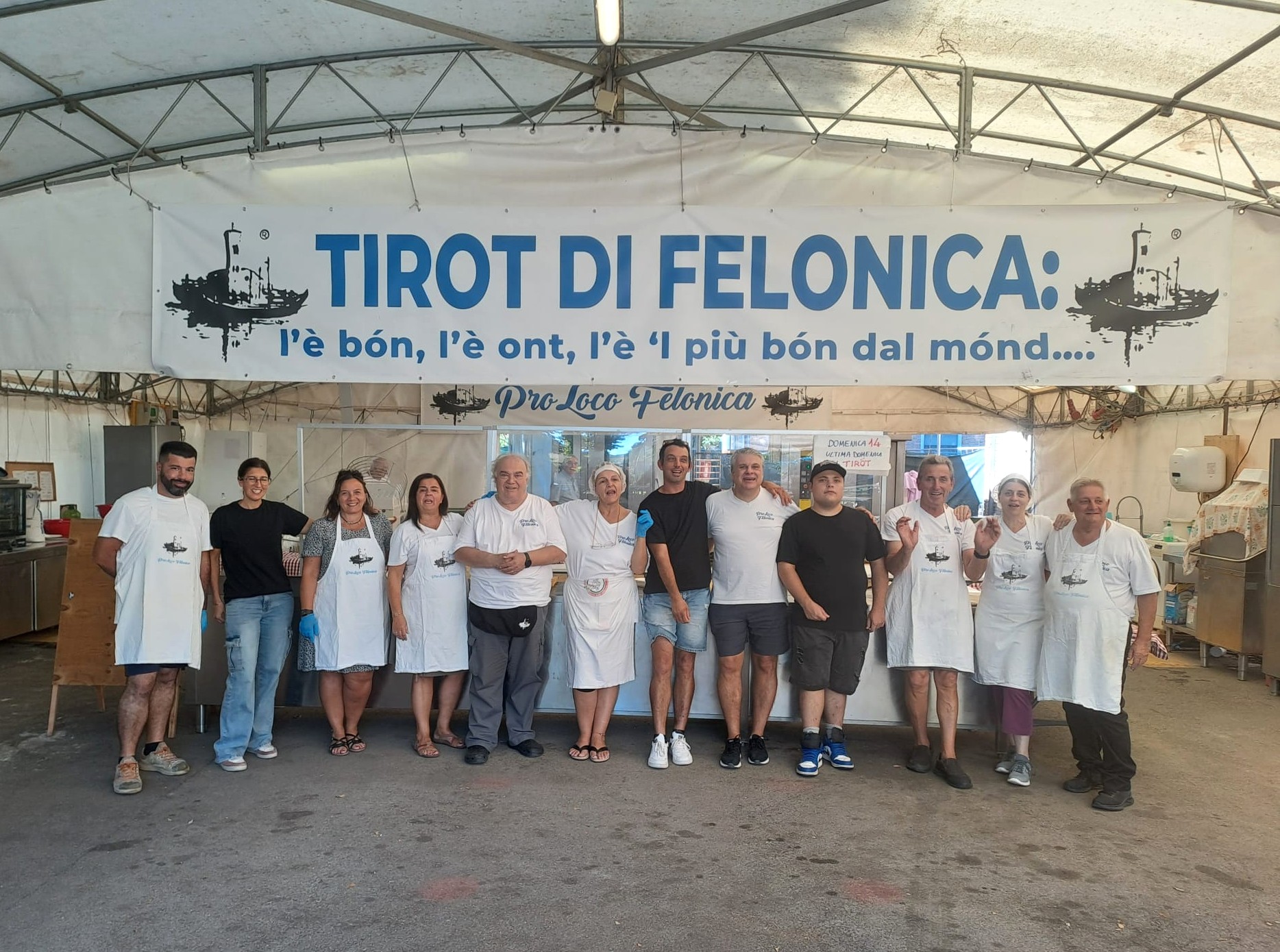 Tirot di Felonica, anche noi all'impasto e alla vendita della domenica