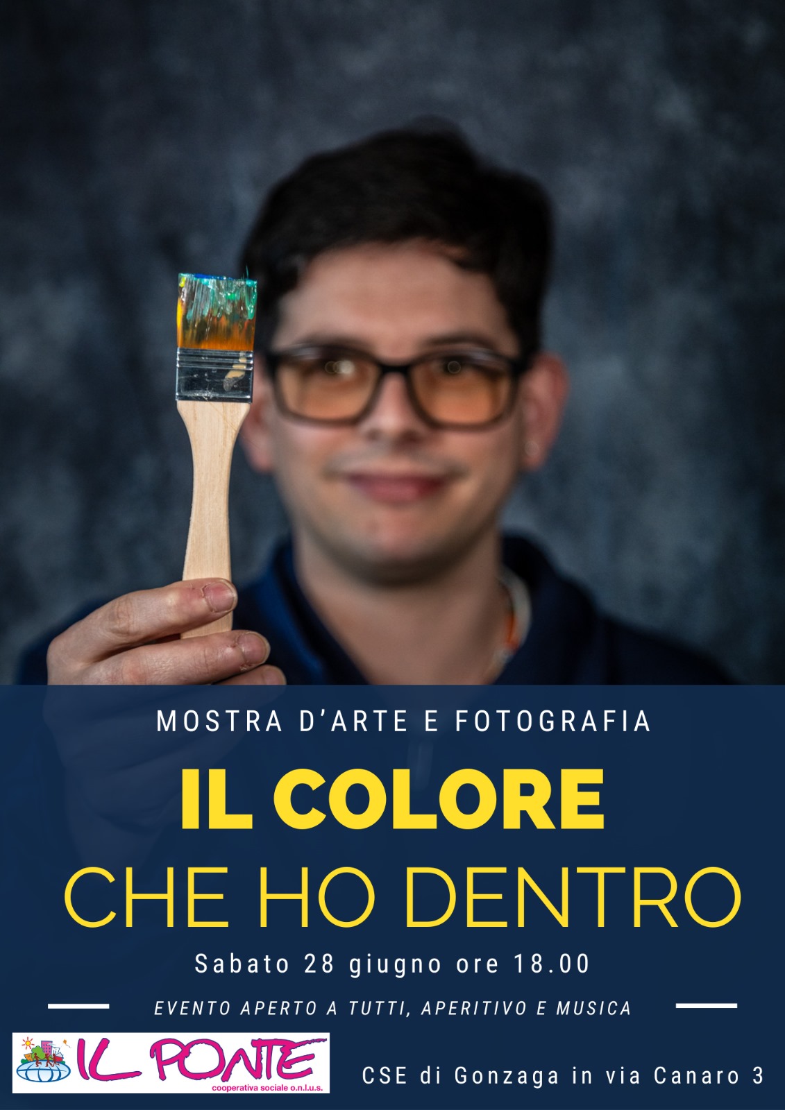 In mostra al Piazzalungac'è a Suzzara, e poi a Gonzaga, i nostri quadri e maxi foto, siamo orgogliosi!