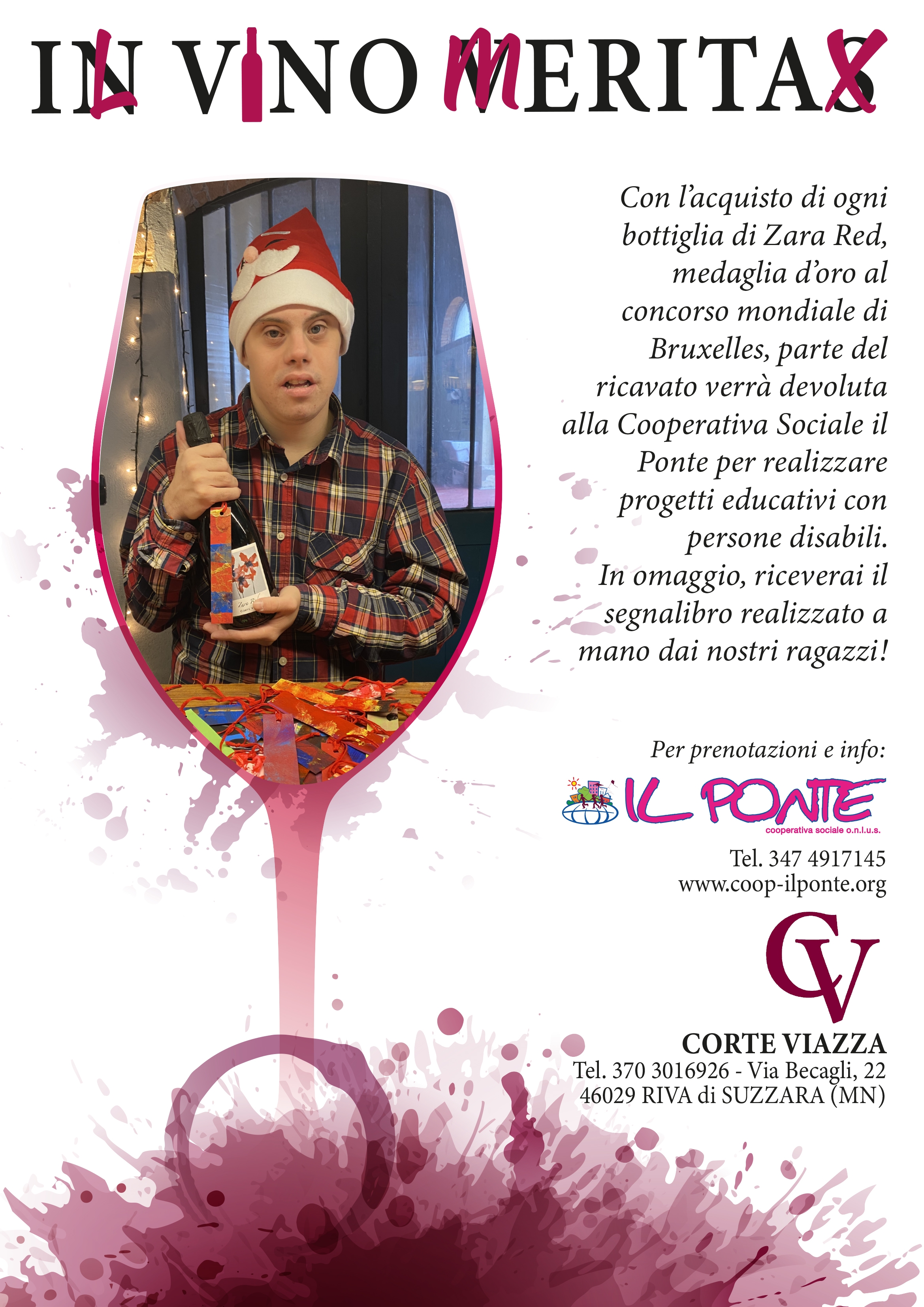 Il Vino Merita, quando il buon bere diventa solidarietà per coop Il Ponte
