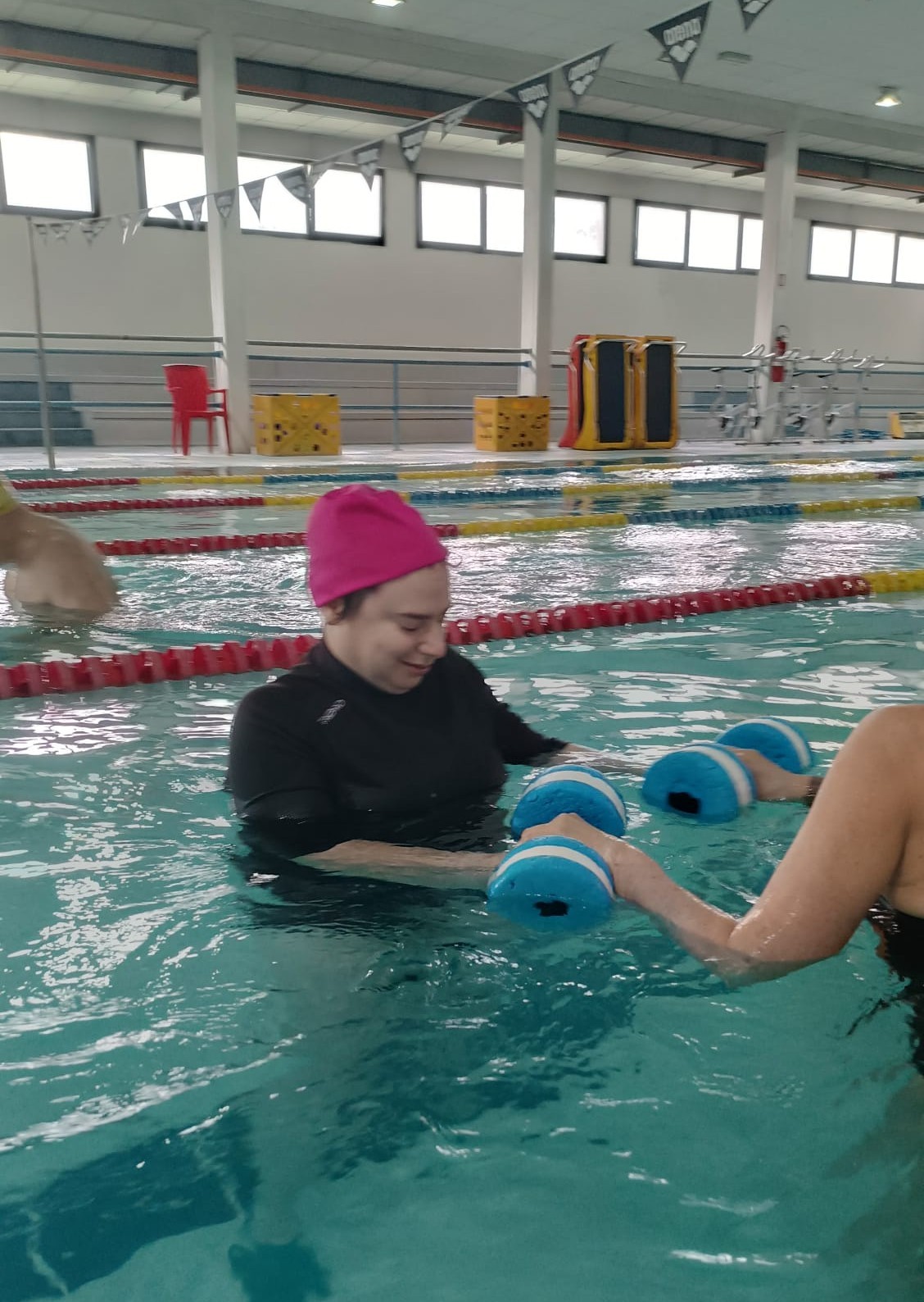 In piscina con le nostre ragazze con disabilità