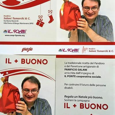 Il Buono. Pandoro Panettone Gocce Di Cioccolato Con Panificio Salani Villa Poma Tel 0386 5651821